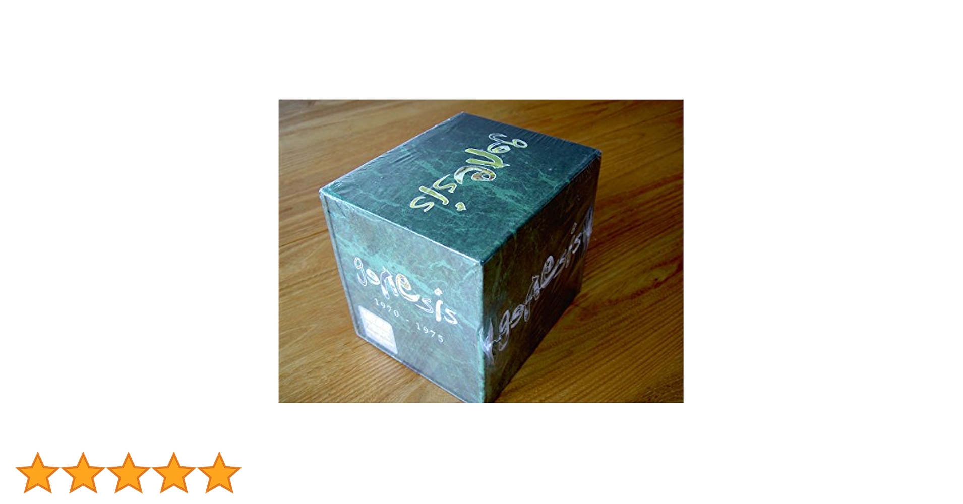 ジェネシス1970 - 1975 CD/SACD + DVD-A5タイトルセット Genesis – 1970 - 1975 – Box Set (Remastered) + 7 x SACD, 6 x